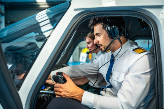 PilotsAssist cadets in training