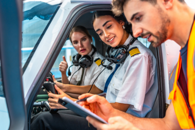 PilotsAssist cadets progressing through flight training